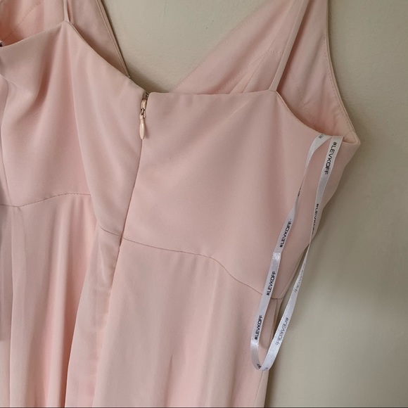 Bill Levkoff Chiffon Bridesmaid Dress Size Zero - Picture 13 of 16